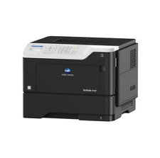 konica minolta bizhub 4702p Laser Printer Wireless Duplex Mono 46PPM w/toner