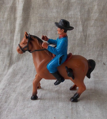 Ancien cow boys - cow, cheval