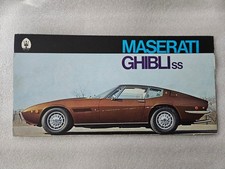 Brochure MASERATI GHIBLI SS  