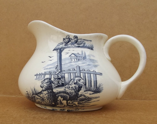 Ancien broc pichet faience - broc, en