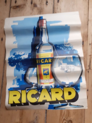 Authentique affiche ricard - authentique,