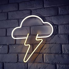 Nuages Flash LED Néon Panneau