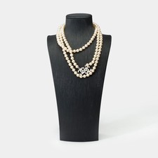 Bijoux CHANEL en Perle Blanc -