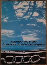 Audi 50/80/100/Coupe S (A) Brochure/Brochure/Folleto/Opuscolo/Broszura/Broschyr