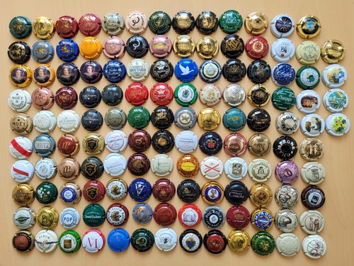 134 capsules champagne - capsules,