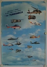 Affiche Aviation TURBOMECA