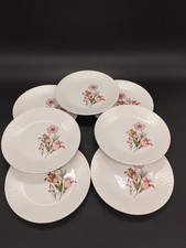 Lot of 7 K&G Lunéville Earthenware Dessert / Starter / Cheese Plates