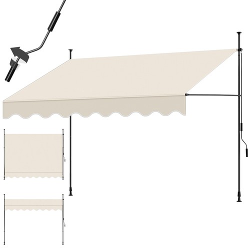 Tectake store banne sans - store,