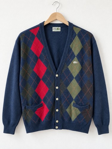 Cardigan lacoste bleu - bleu, marine