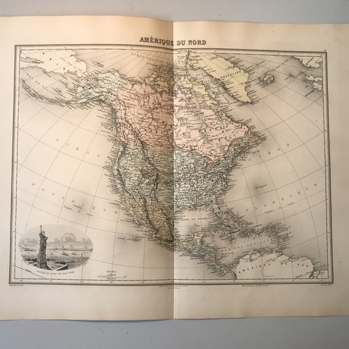 Carte amérique nord - amérique,