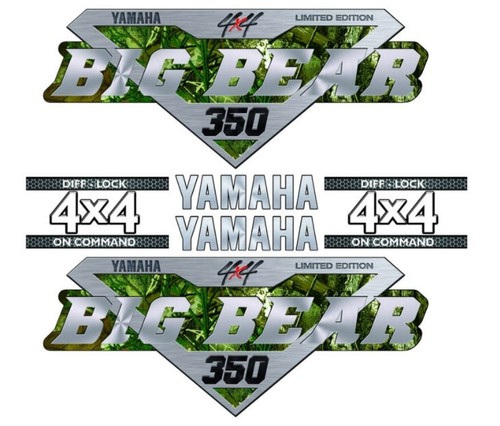 Kit autocollants yamaha big - d'autocollants,
