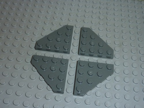 Lego star wars dkstone - star, plate