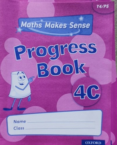 Year maths progress book - year, 4