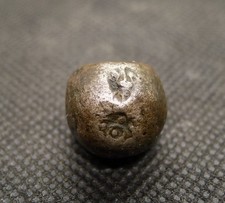 Poids Ancien Argent Thaïlande RAMA IV 1851-1860 Thai Silver Bullet Money Weight