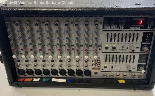 Behringer europower pmx2000 - behringer,