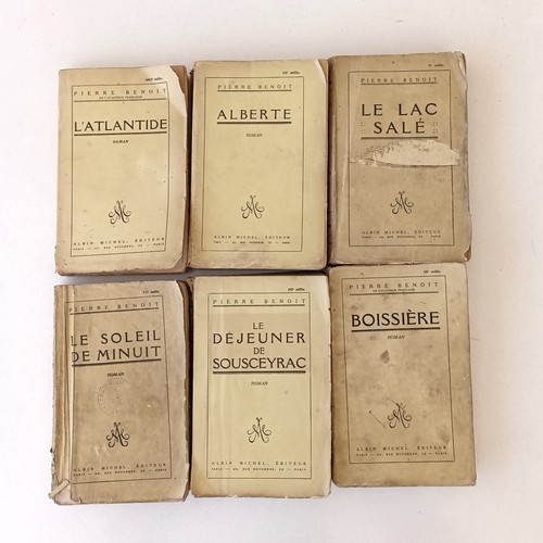 Lot livres pierre benoit - lot,