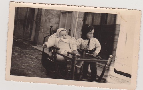 Photo ancienne bebe dans - photo,