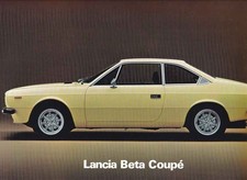 Catalogue Brochure Lancia Beta