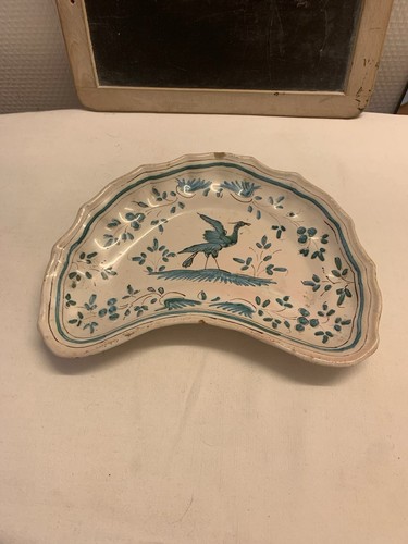 Assiette demi lune - demi-lune, croissant