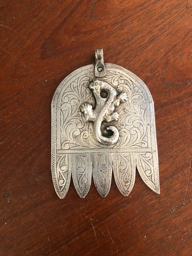 Pendentif argent massif - pendentif, en