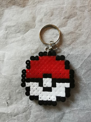 Porte clé pixel art hama - pixel,