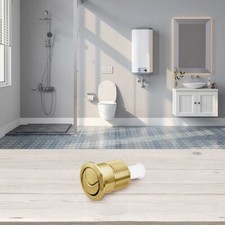 Bouton de citerne rond double