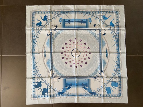 Foulard scarf carré hermès - scarf,
