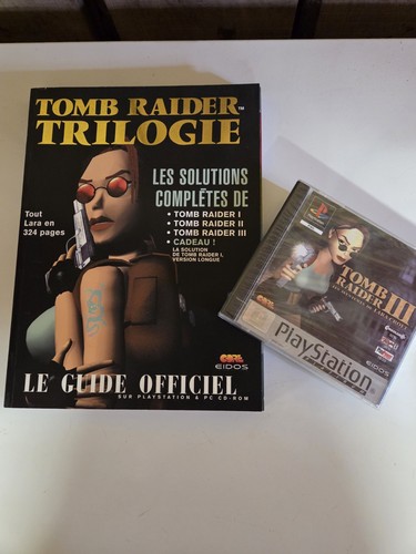 Jeu ps1 tomb raider - tomb,