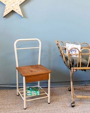 Claude, la chaise en métal