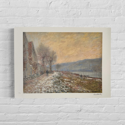 Claude monet lavacourt - monet,