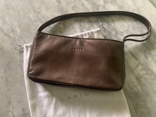 Petit sac à main LARIO 1898 - cuir couleur mordoré parfait état