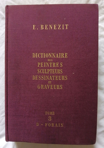 Dictionnaire des peintres - dictionnaire,