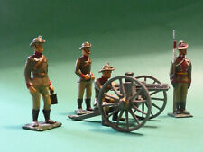 4 Australian Soldiers with Gatling GunWW1 - Gatling Gun to Retail