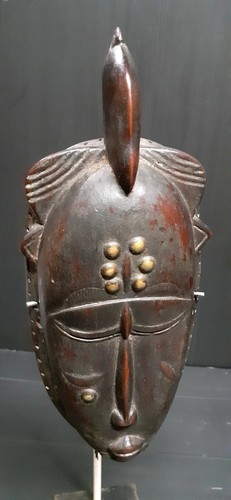 Koulango mask ivory - koulango, coast
