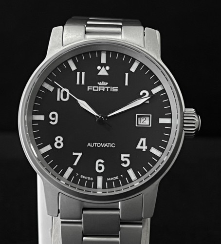 Fortis flieger black dial - fortis,