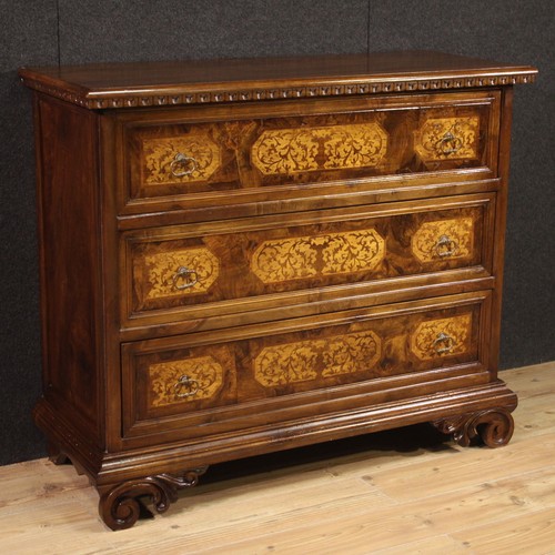 Commode bois marqueté - commode, en