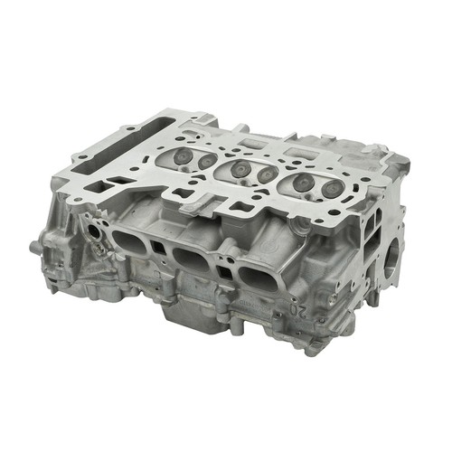 Cylinder head with valves - head,