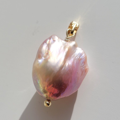 Pendentif jaune 18ct - or,