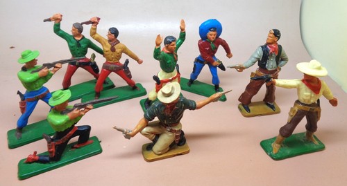 Starlux lot figurines cow - lot, 9
