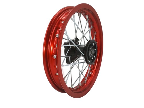 Jante avant racing rouge - avant, 12