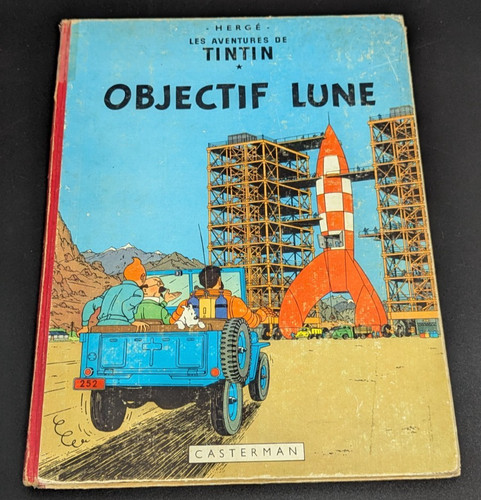 Tintin objectif lune - objectif,