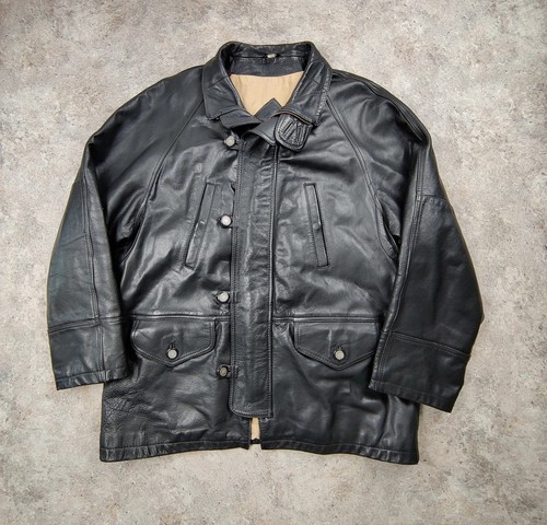 Veste cuir véritable - cuir,