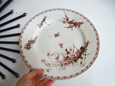 Plat rond faience U&C