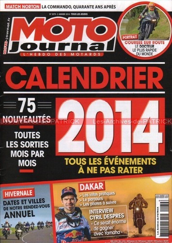 Moto journal 2079 - norton, 850