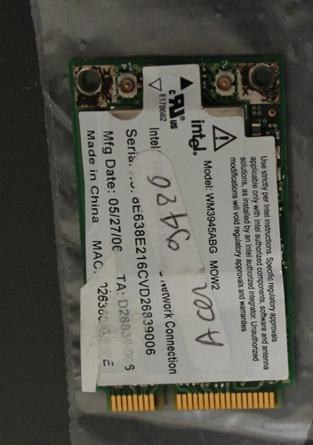 Carte wifi intel - wifi, wm3945abg