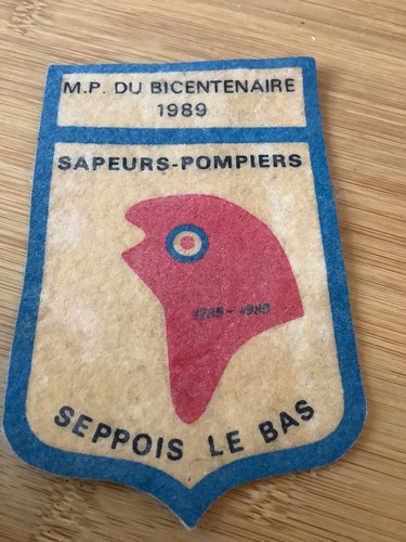Patch ecusson sapeurs pompiers - ecusson,