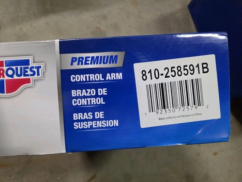 New carquest 810 258591b - new,