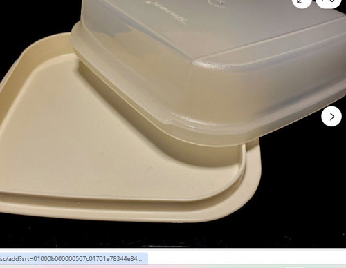 Vtg nos tupperware meal - nos, mate