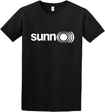 Sunn O)))) Black T-Shirt Logo Drone (No CD LP) DOOM METAL
