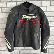 Furygan Men’s Leather Motorcycle Jacket, Size 38/40 